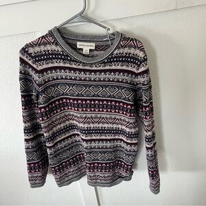Cotton Country Women's Small Cotton Crewneck Sweater.